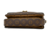 Pochette Metis, &pound;995, Handbags, Brown, Canvas, Top view